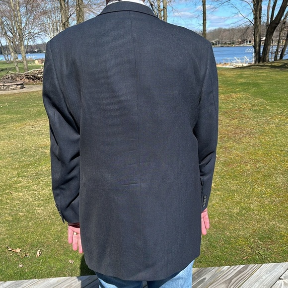 Murano Italian all wool sport coat for Dillard’s 46L - Picture 3 of 5